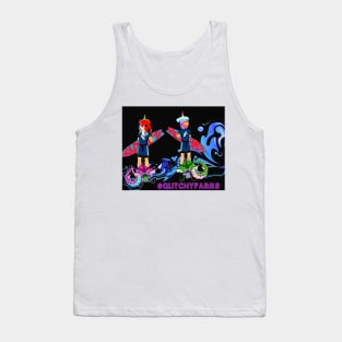 Glitchy Farms Surfer SMs Tank Top